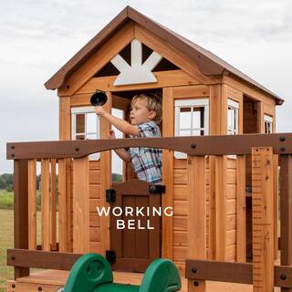 Backyard Discovery Echo Heights Elevated Playhouse 2102316COM