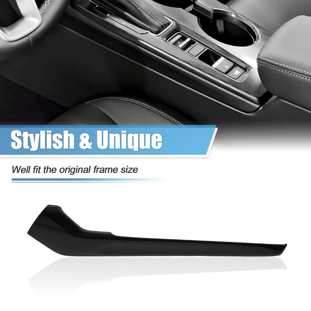 Unique Bargains Armrest Box Side Strip Trim Gear Panel Strip Sticker For Honda Civic 11th