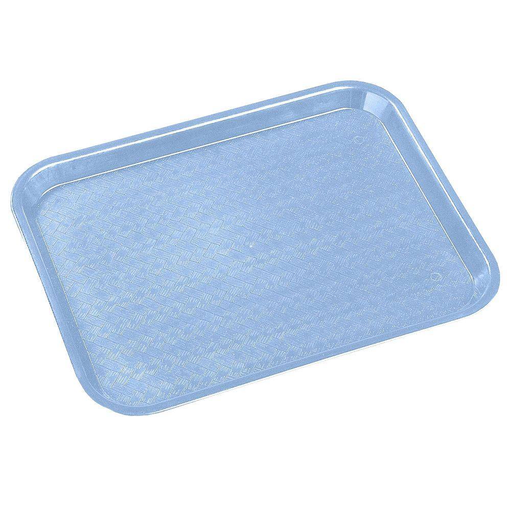 Carlisle 14 in. x 18 in. Polypropylene ServingFood Court Tray in Slate Blue (Case of 12) CT141859