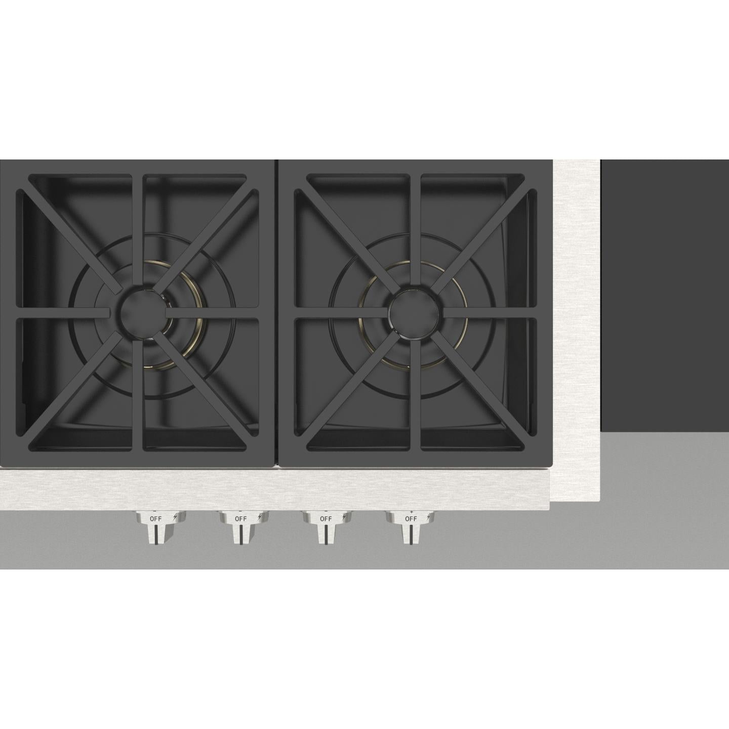 Fulgor Milano 48-inch Built-in Rangetop with Griddle F6GRT486GS1