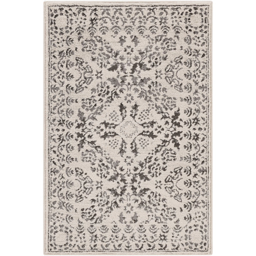 Bahar Traditional Medium Gray Rug