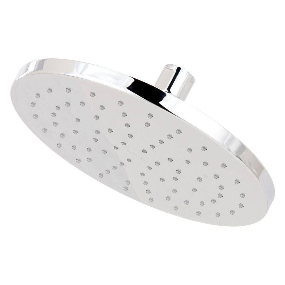 KOHLER 1-Spray 8 in. Single Ceiling Mount Fixed Rain Shower Head in Polished Chrome K-13688-CP