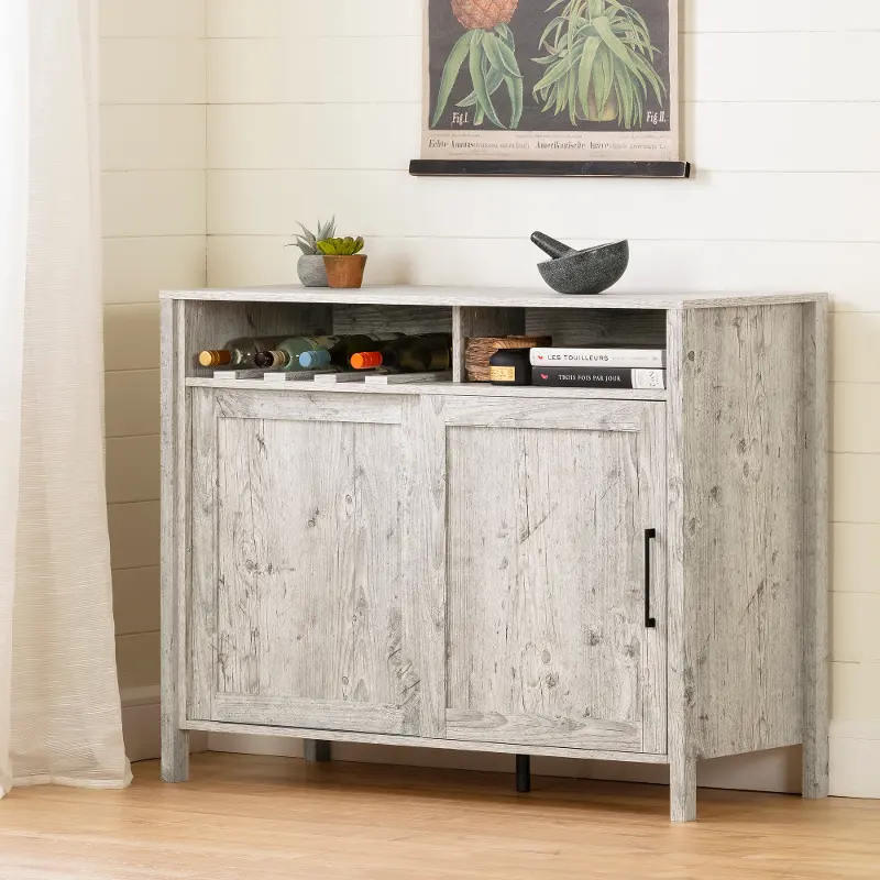 Seaside Pine Buffet Cabinet - South Shore