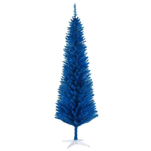 6 Foot Artificial Pencil Christmas Tree，Slim Xmas Tree