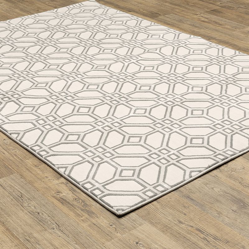 StyleHaven Camelia Geometric Area Rug