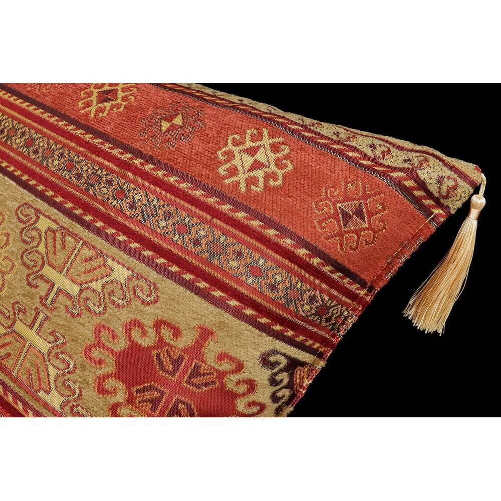 Turkish Kilim Pattern Rustic Pamala Decorative Pillow