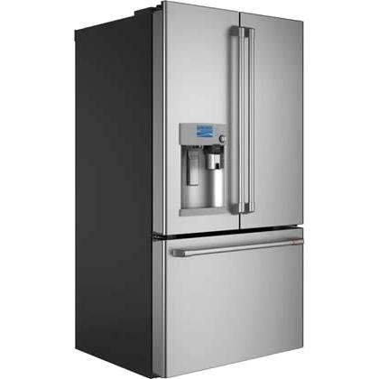 Café 36-inch, 27.8 cu.ft. Freestanding French 3-Door Refrigerator with Keurig® K-Cup® Brewing System CFE28UP2MS1