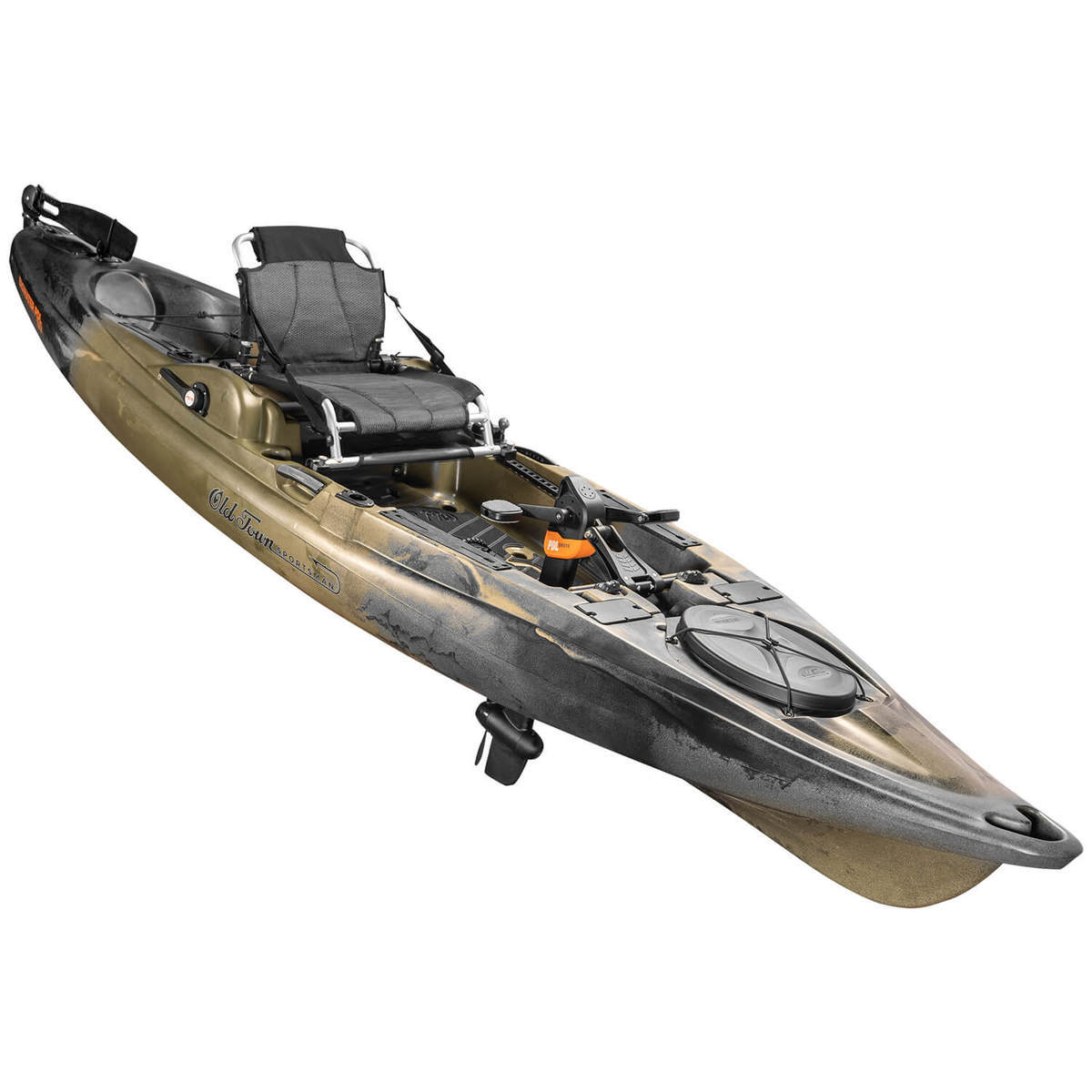 Old Town Sportsman BigWater PDL 132 SitOnTop Kayaks  13ft Marsh Camo  Marsh Camo