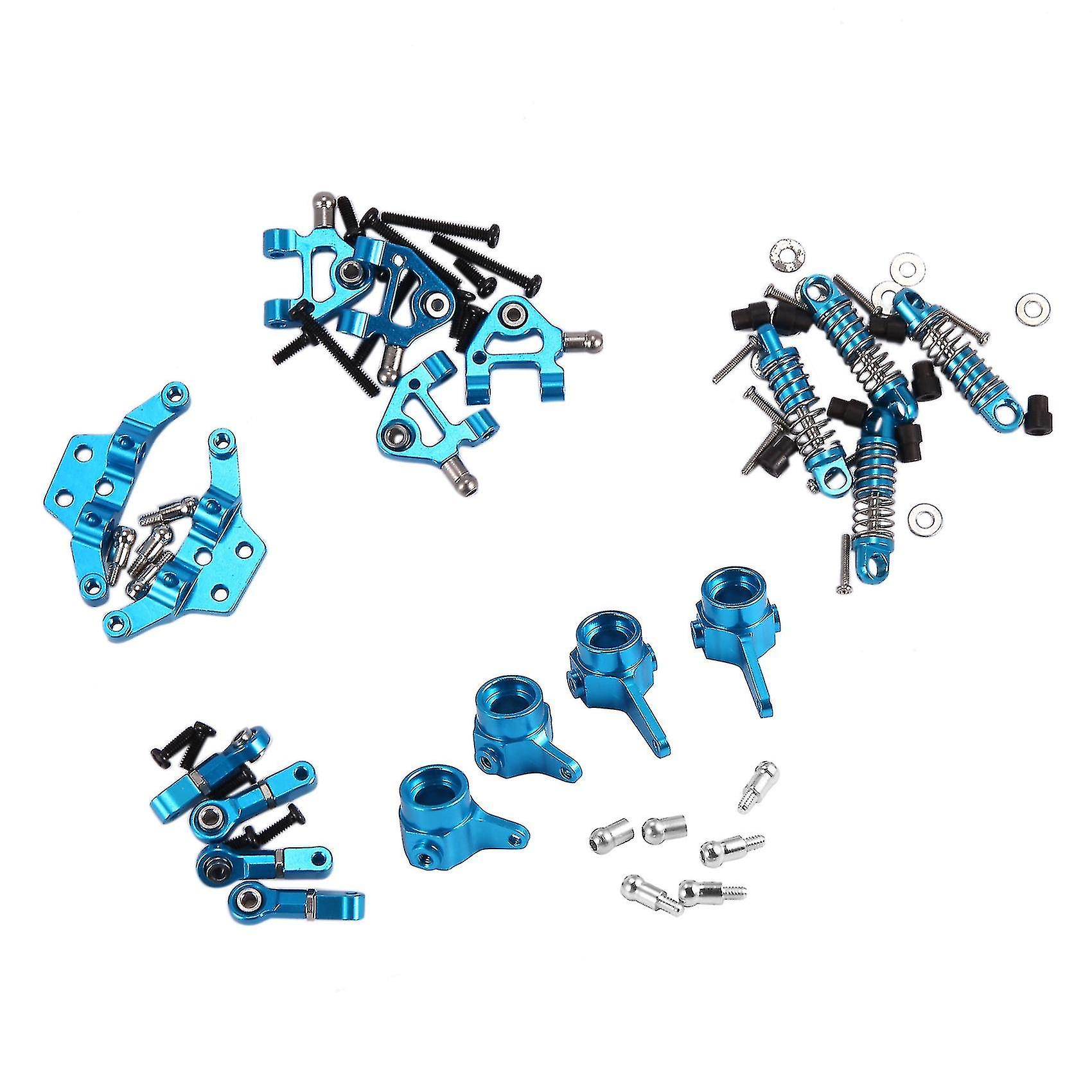 Metal Full Set Upgrade Parts For Wltoys 1/28 K969 P929 K989 K999，blue