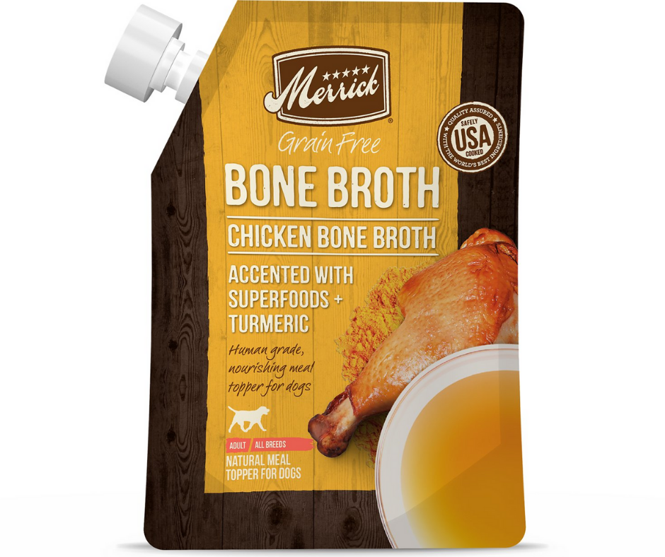 Merrick - Chicken Bone Broth Grain-Free Dog Food Topper