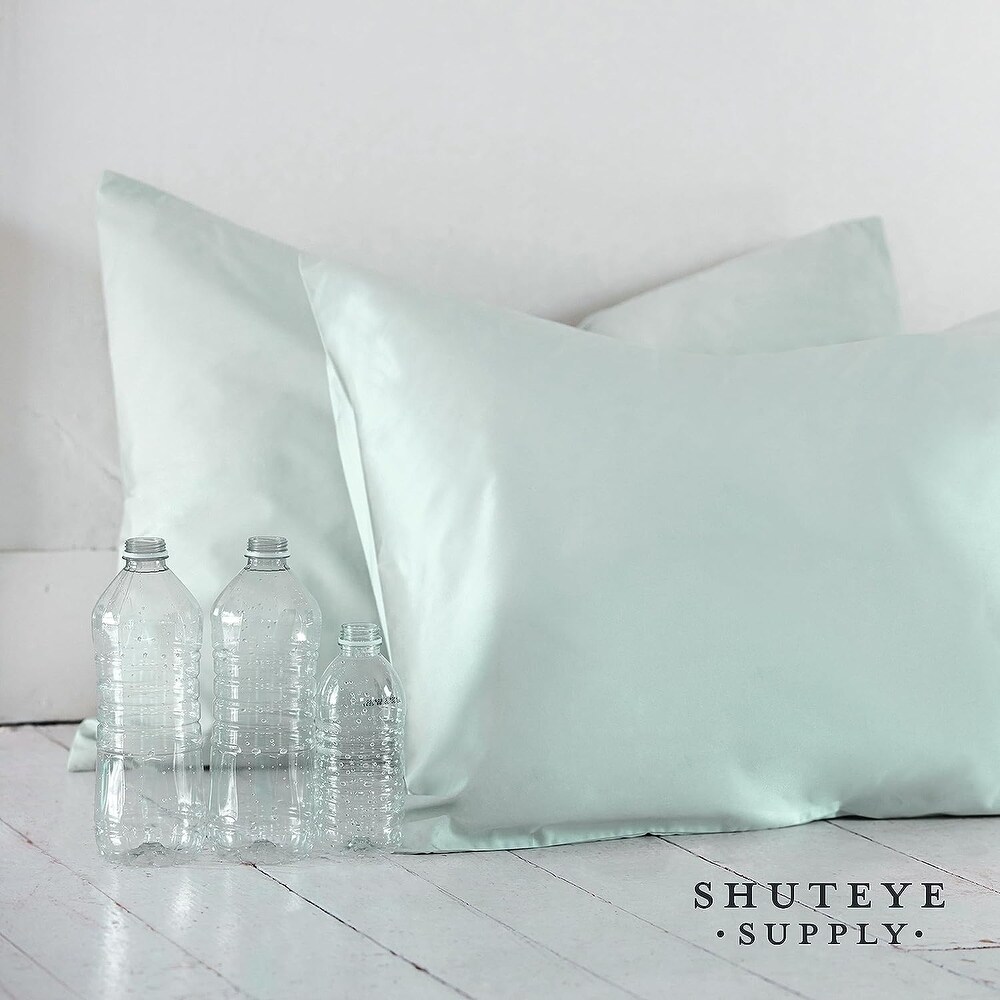 Shuteye Supply Pillow Case Set  2.5 Collection  20 x 30 Inch  Anthracite