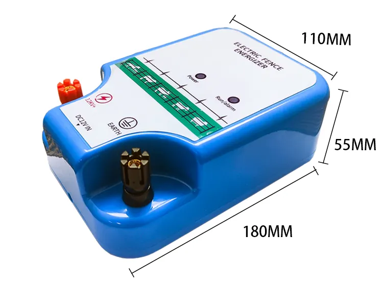 New Design Battery Multi Powered Security Electric Fence Energizer For Elephant Livestock Electric Poultry Equipments