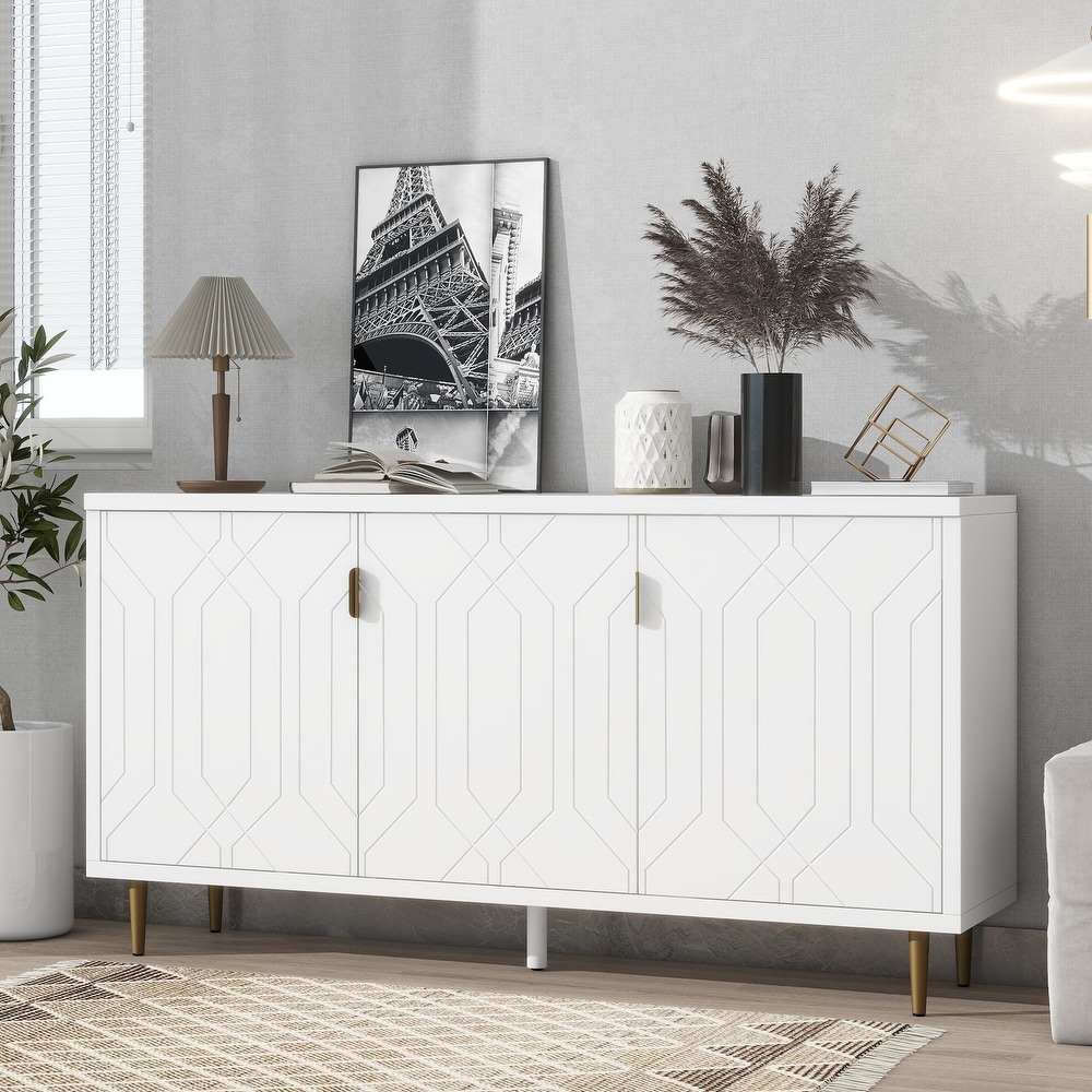 Modern Storage Sideboard Cabinet for Living Room