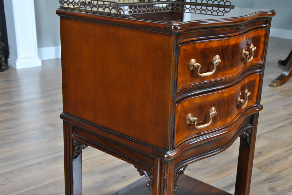 Chippendale End Table  Mahogany End Table   Traditional   Side Tables And End Tables   by Niagara Furniture  Houzz