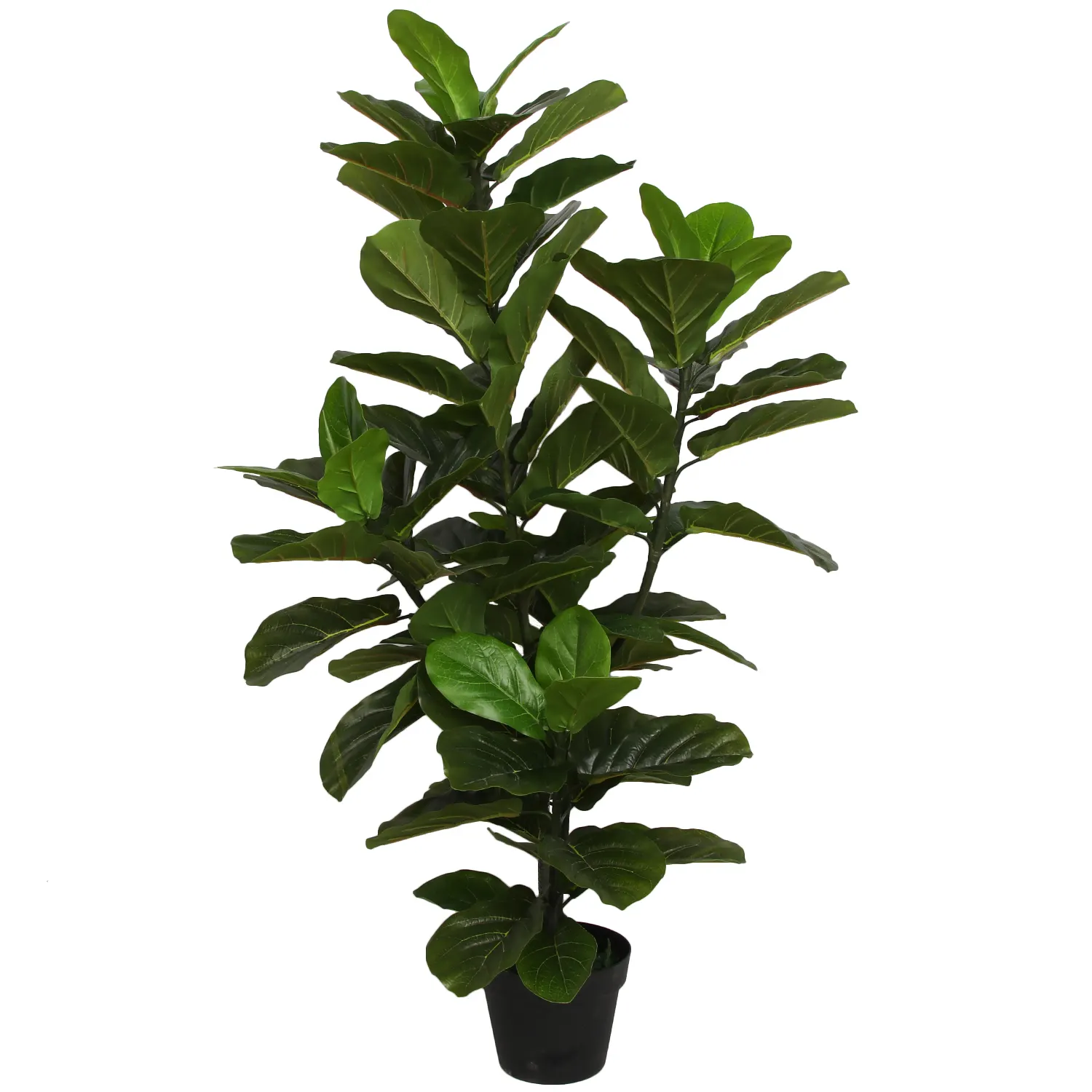 PZ 4 25 Hot Sale Faked Ficus Lyrata Plant Artificial Decorative Large Leaf Trees for Modern Home Decor