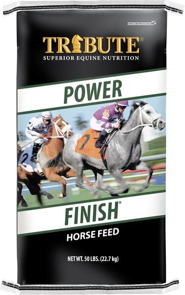 Tribute Equine Nutrition Power Finish High Fat Performance Horse Feed