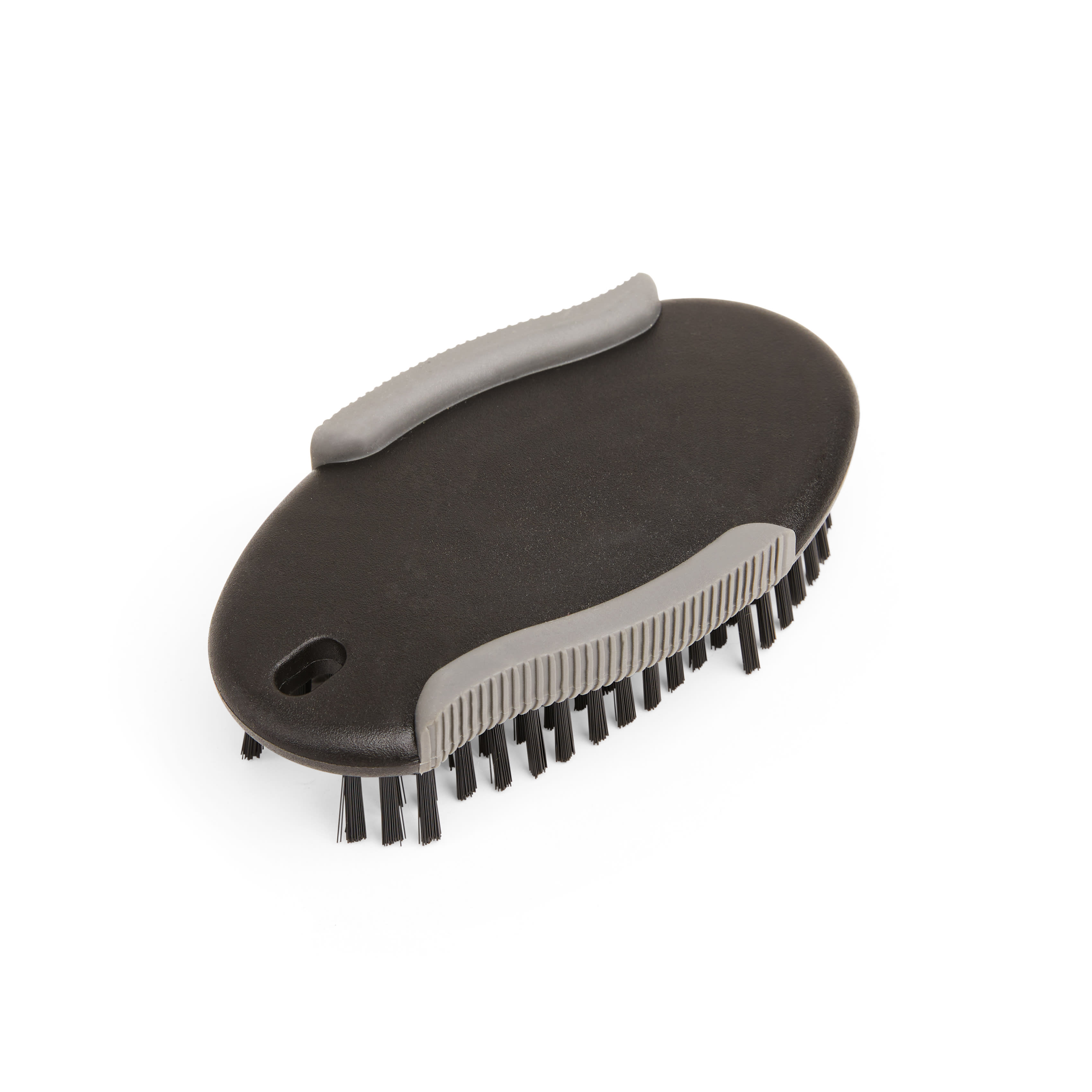 Well  Good Black Oval Bristle Dog Brush