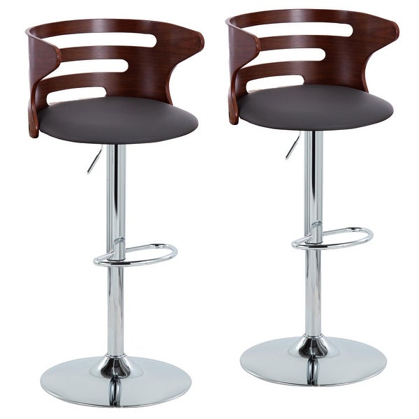 Carson Carrington Cranagh Adjustable Bar Stool (Set of 2)