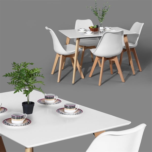 White High Glossy Dinning Table