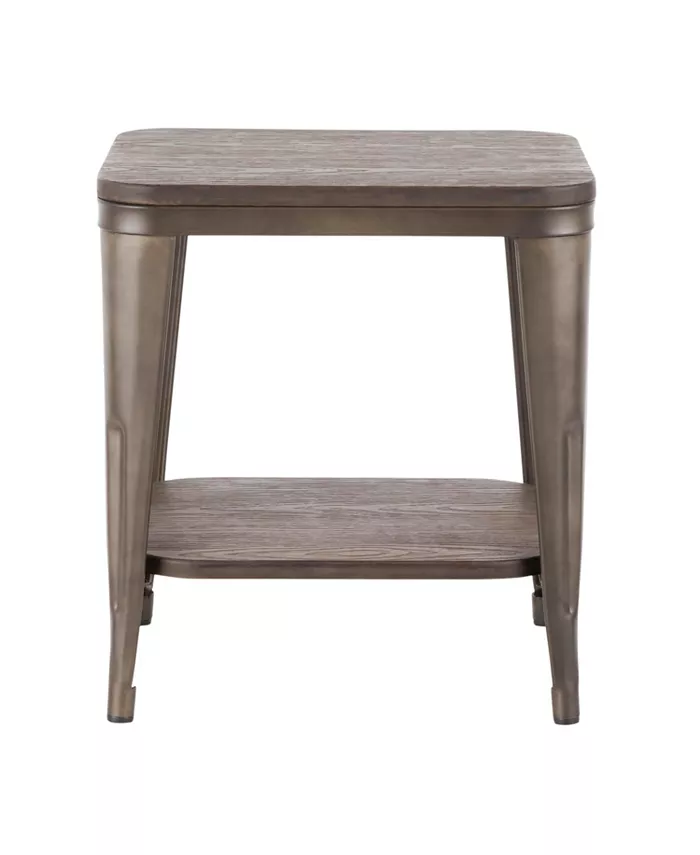 Lumisource Oregon End Table