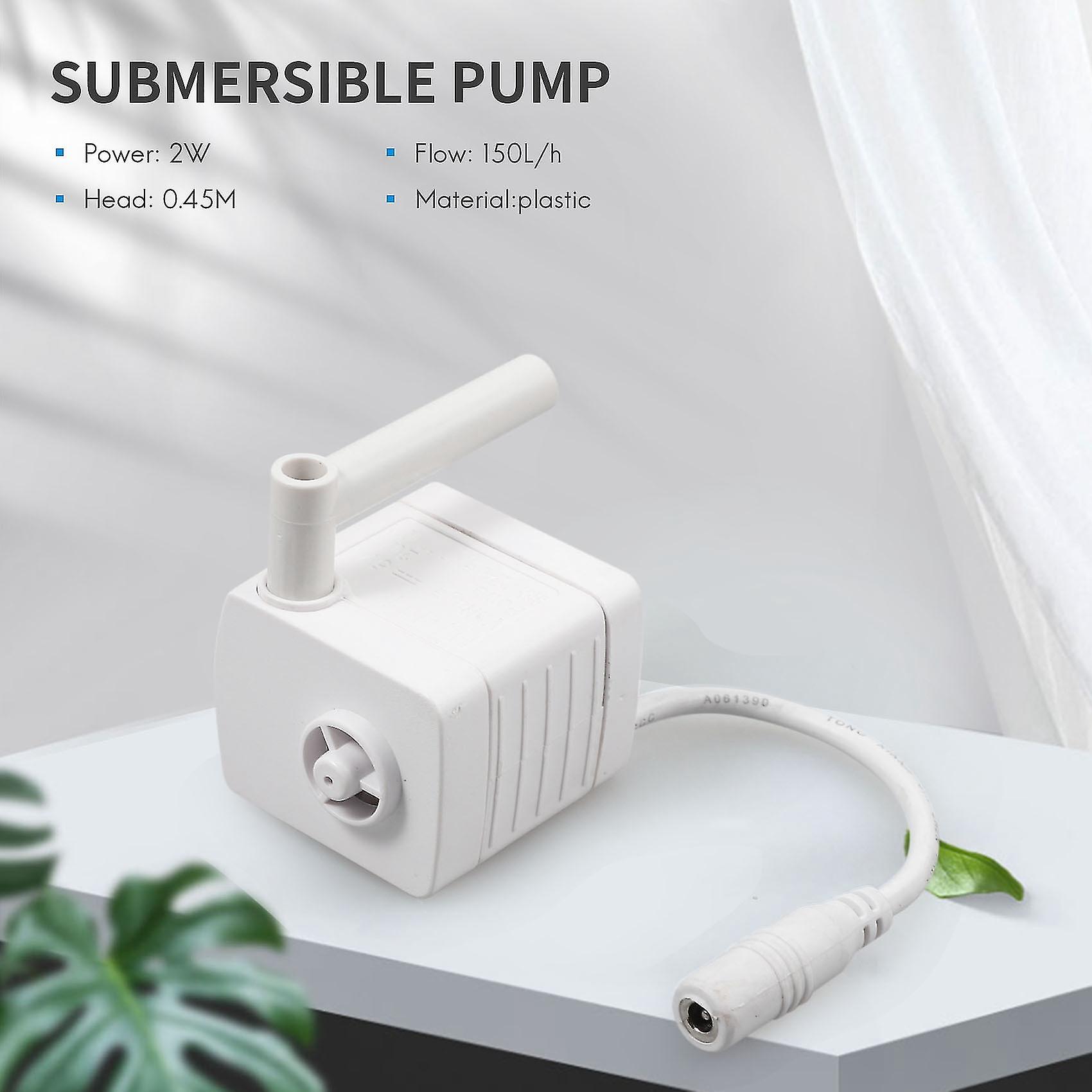 5v Water Pump Fish Tank Replacement Submersible Pump Super Silent Household Multifunctional Diy Cir