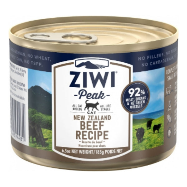 Peak Grain Free New Zealand Beef Recipe Canned Cat Food;