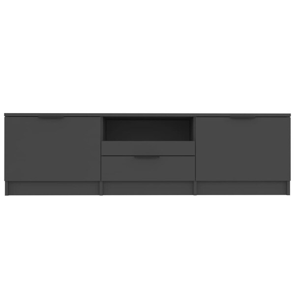 TV Cabinet Black 55.1