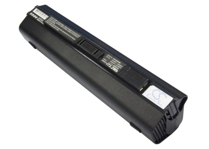 Acer Aspire One 531 Aspire One 751 A Black 6600mAh Replacement Battery BatteryClerkcom Laptop and Notebook