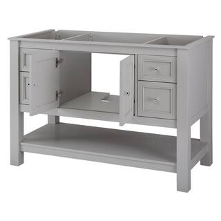 Home Decorators Collection Gazette 48 in. W Bath Vanity Cabinet Only in Grey GAGA4822D