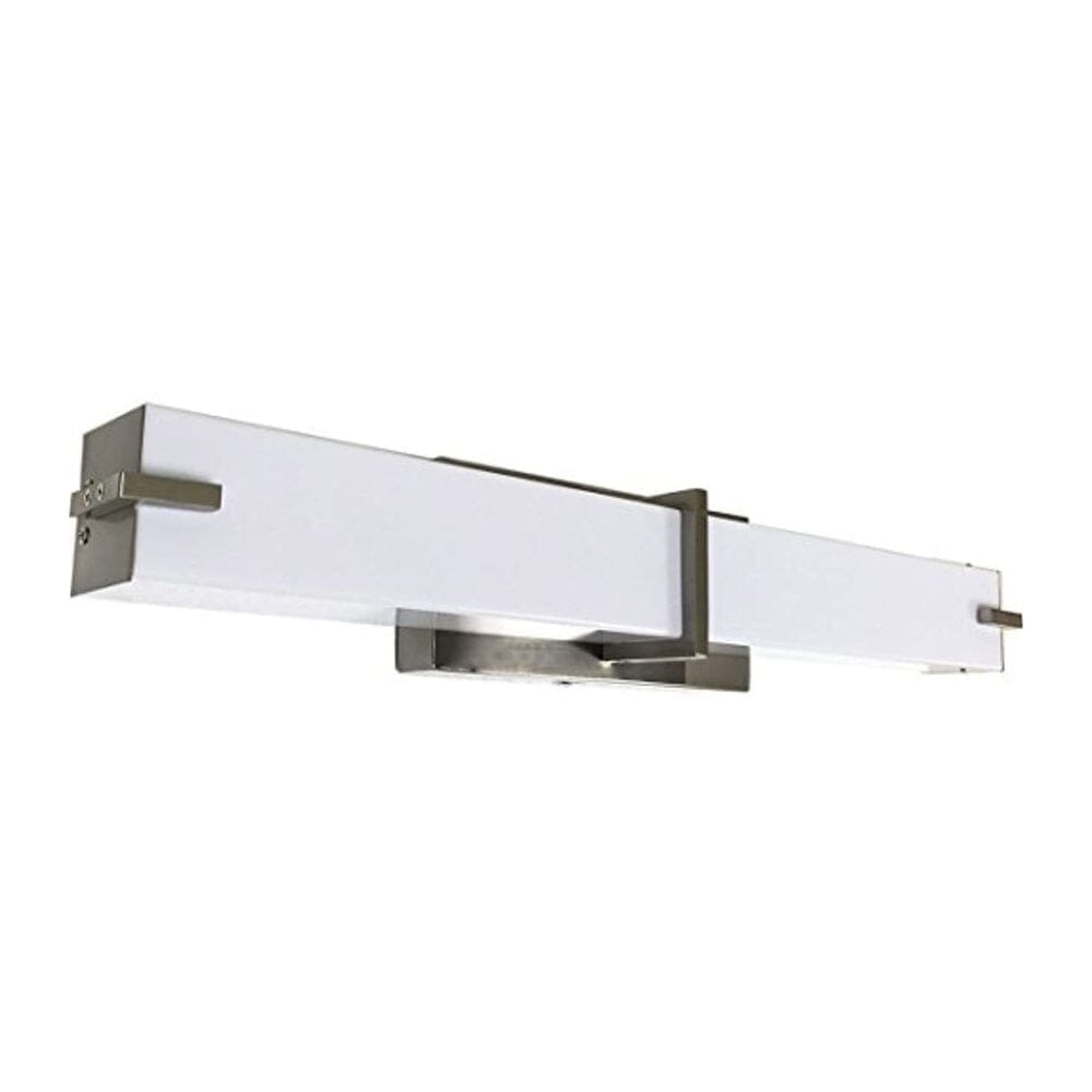 Modern Frosted Bathroom Vanity Light Fixture