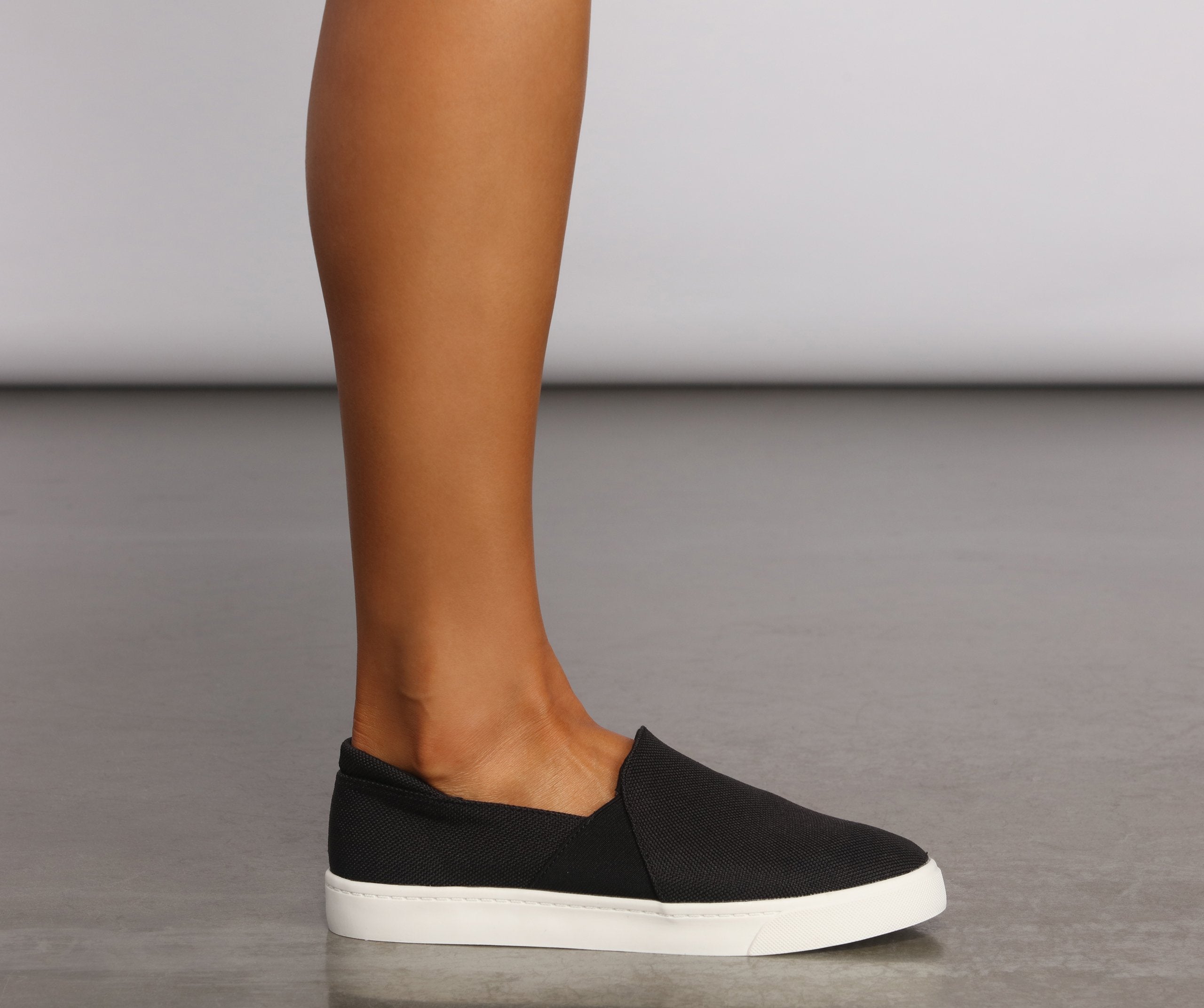 Casually Cute Slip On Sneakers