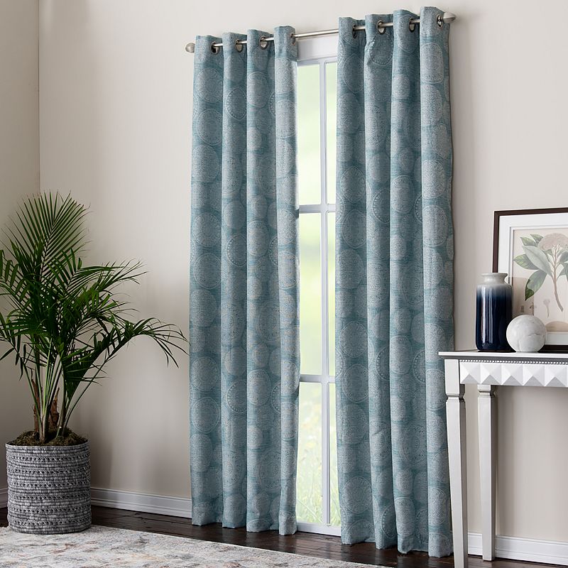 Corona Curtain 1-panel Mandera Grommet Top Window Curtain