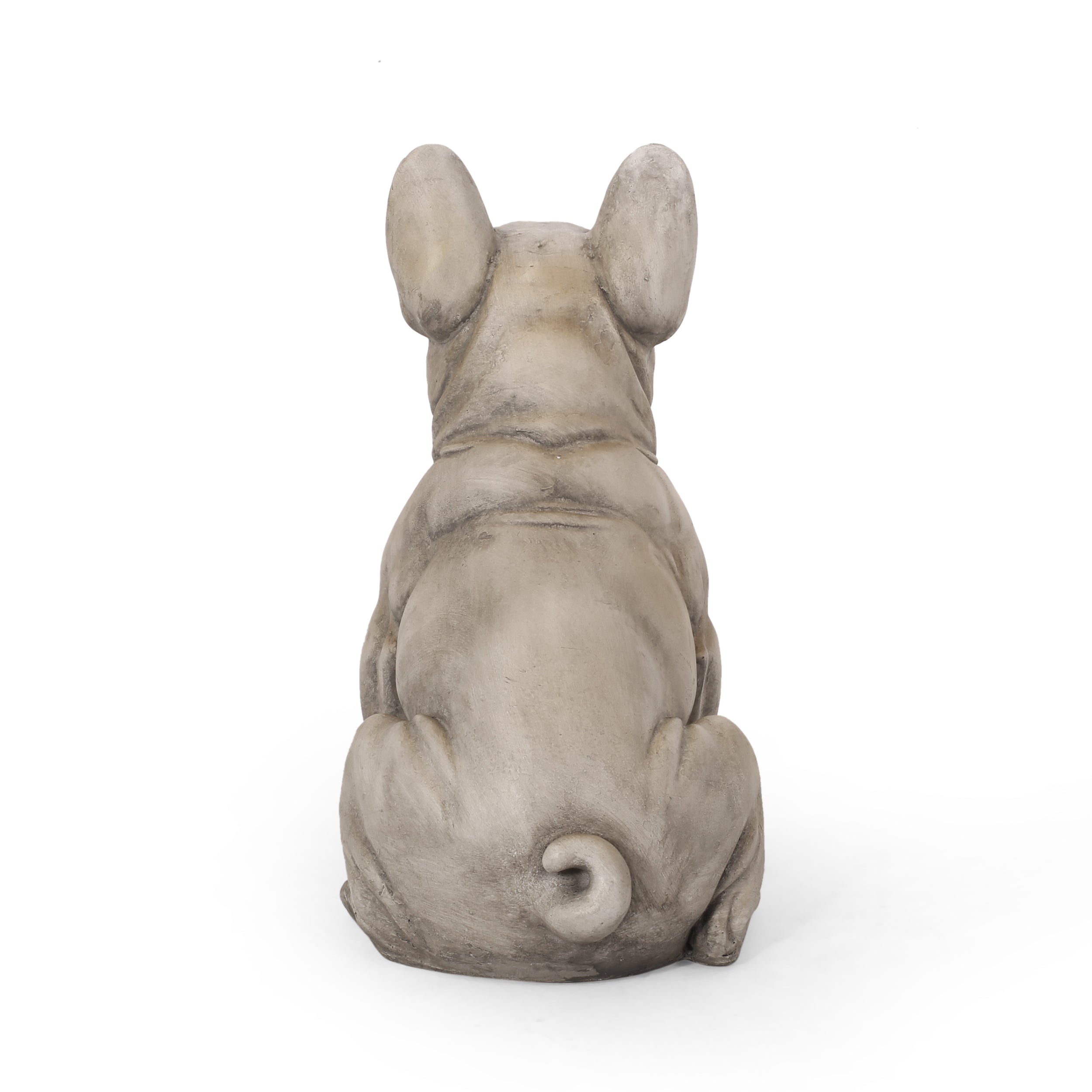 Rilo Outdoor French Bulldog Garden Statue