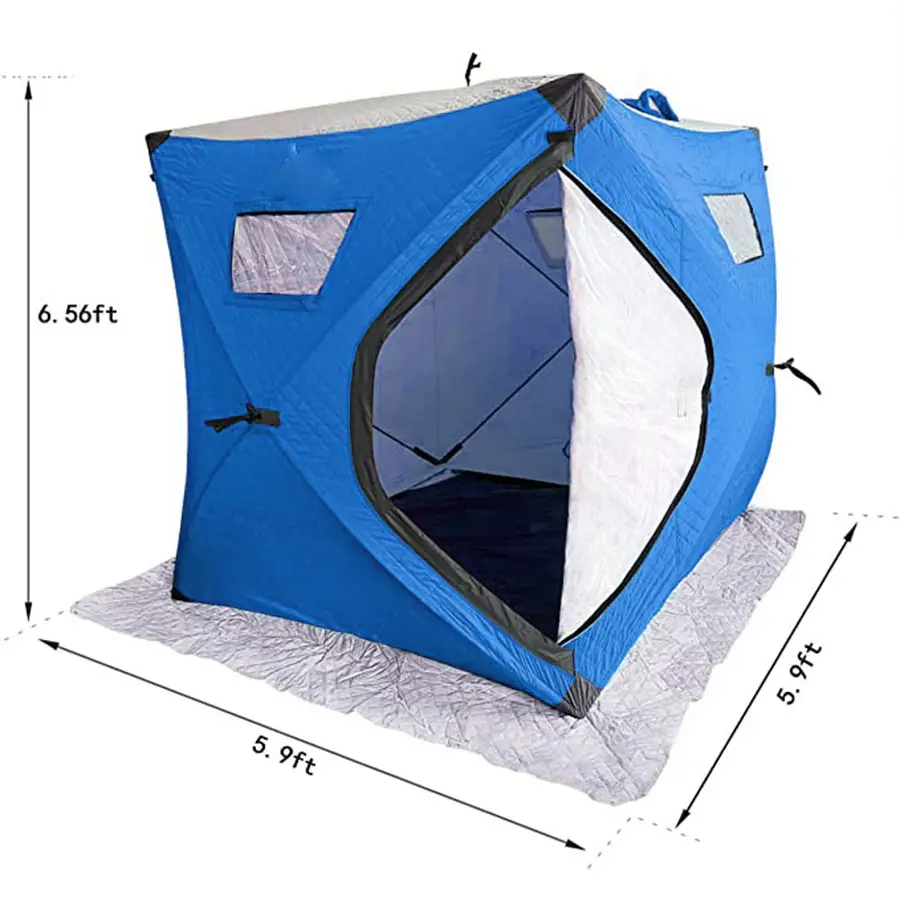 new Sauna Tent Private label portable ice tent sauna outdoor Other Camping   Hiking s