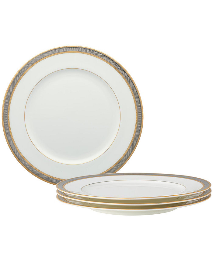 Noritake Brilliance Set of 4 Dinner Plates 10-3 4