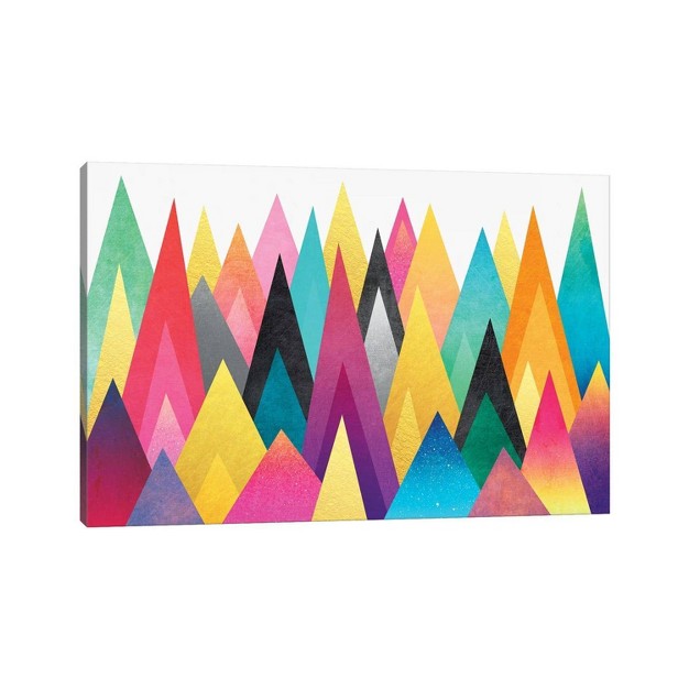 Dreamy Peaks By Elisabeth Fredriksson Unframed Wall Canvas Icanvas