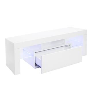 Winado LED TV Unit Cabinet Stand Shelf Table Free Storage Drawer 100132425938