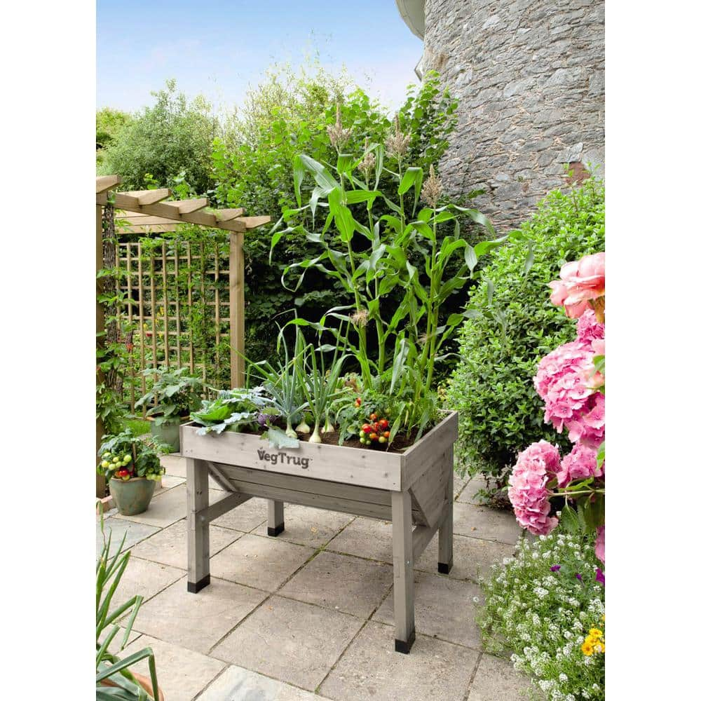 VegTrug 1 m Wooden Raised Bed Planter VTGWS0391USA