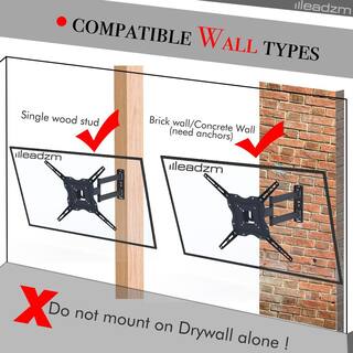 Winado 26 in. to 55 in. Adjustable Rotatable TV Wall Mount for TVs 421198411865