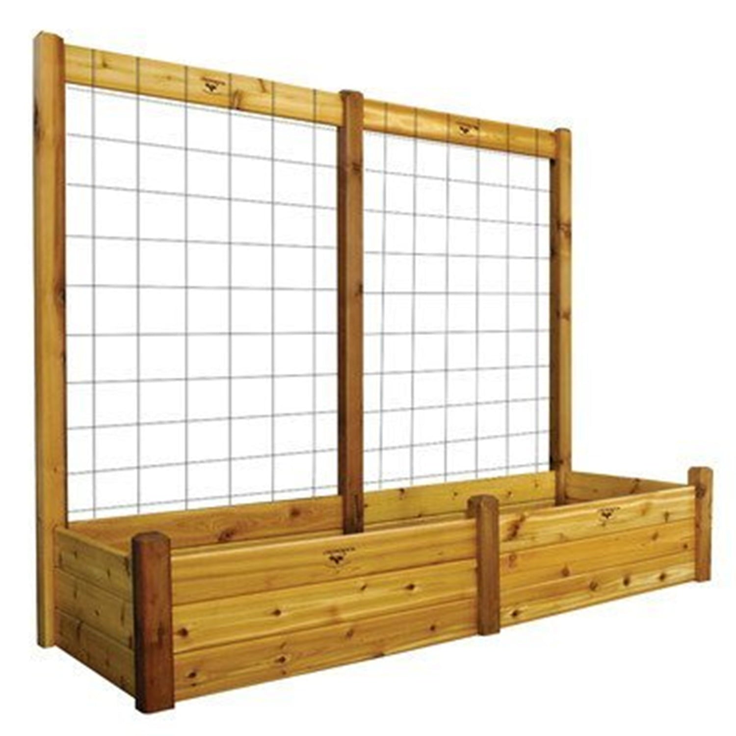 Raised Garden Bed with Trellis Kit