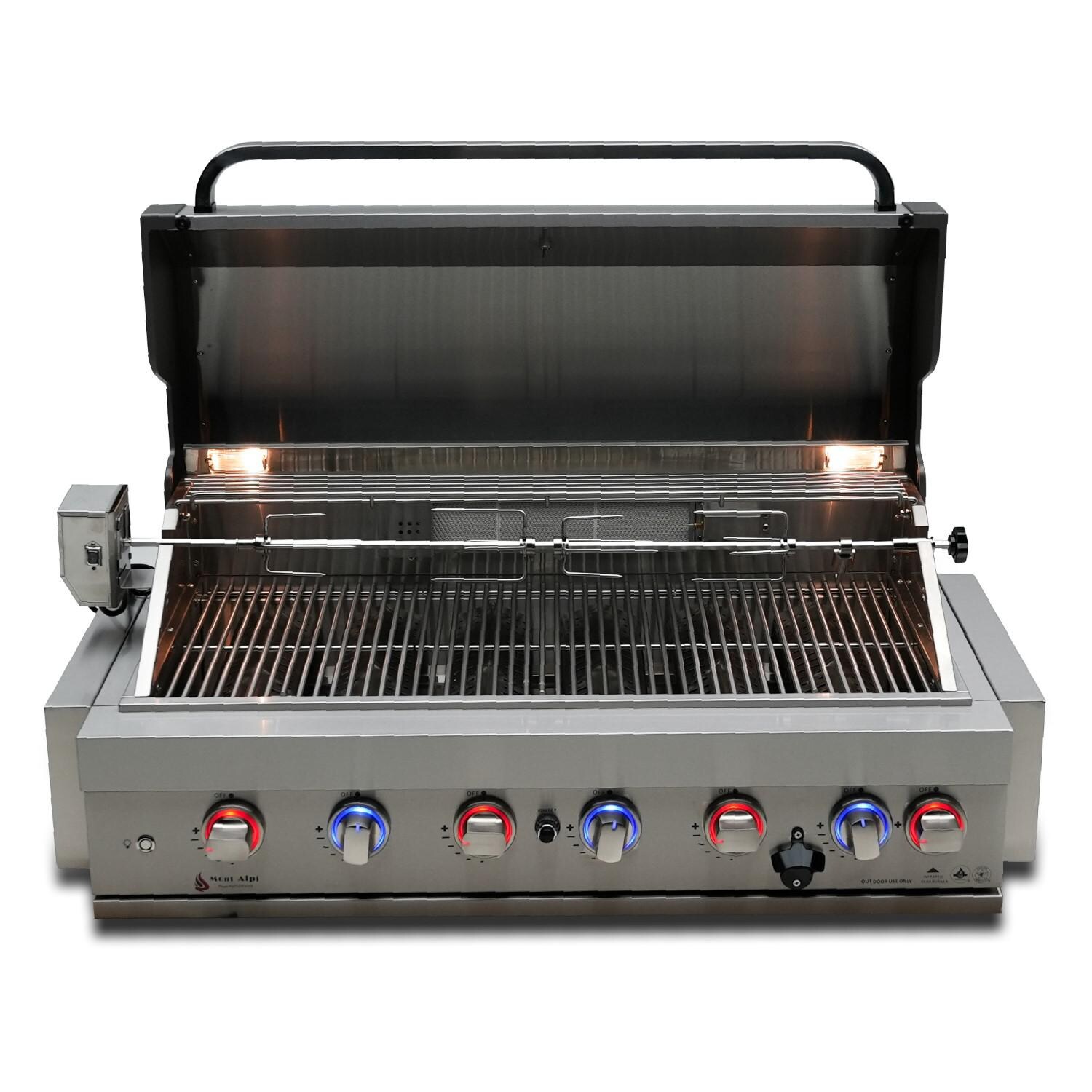 Mont Alpi 805 44-Inch Built-In Propane Gas Grill