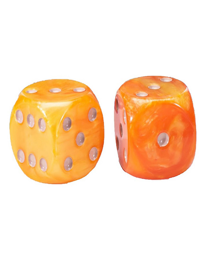 Gatekeeper Games Rolling Realms Premium Dice Set  Pair of 35mm Epic Dice  Jumbo Resin D6S For Use With Stonemaier Games Rolling Realms  Tabletop Roleplaying  Game Accessory