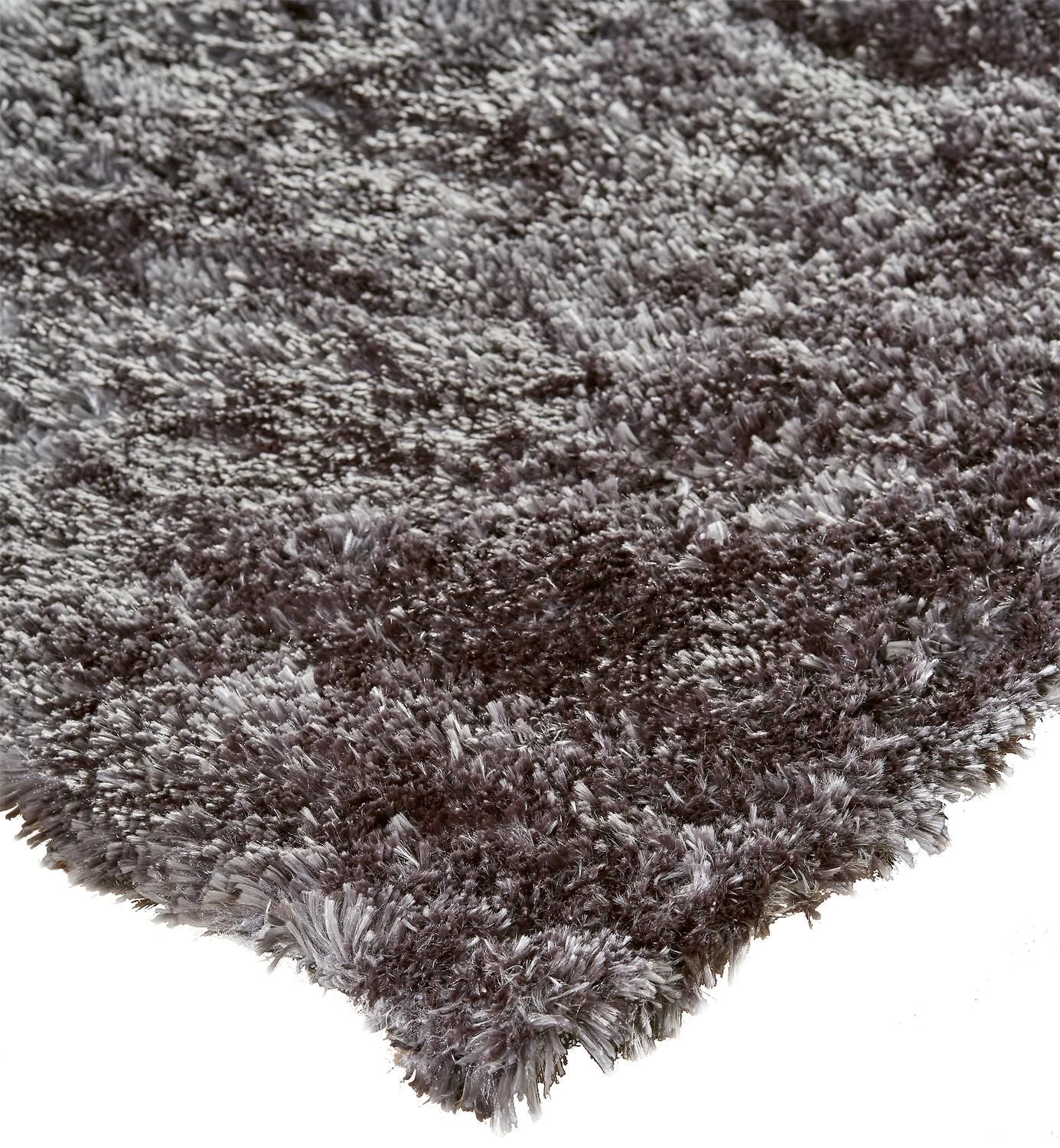 Kelim Hand Tufted Graphite and Deep Gray Rug by BD Fine