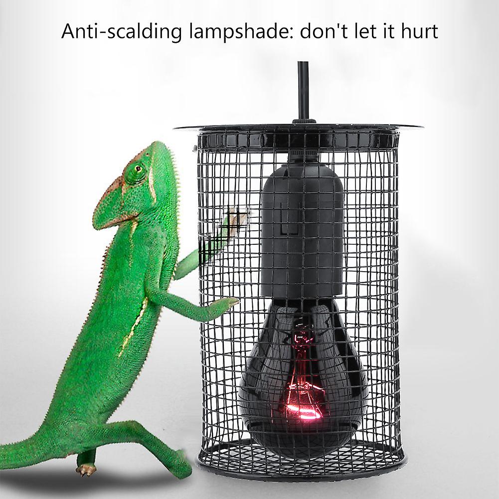 Square Reptile Anti Scald Lamp Cover For Heating Light Reptile Protection