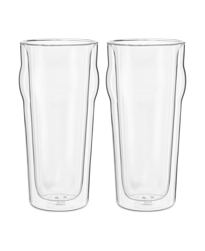 J.A. Henckels Zwilling Sorrento Pint Beer Glasses Set of 2