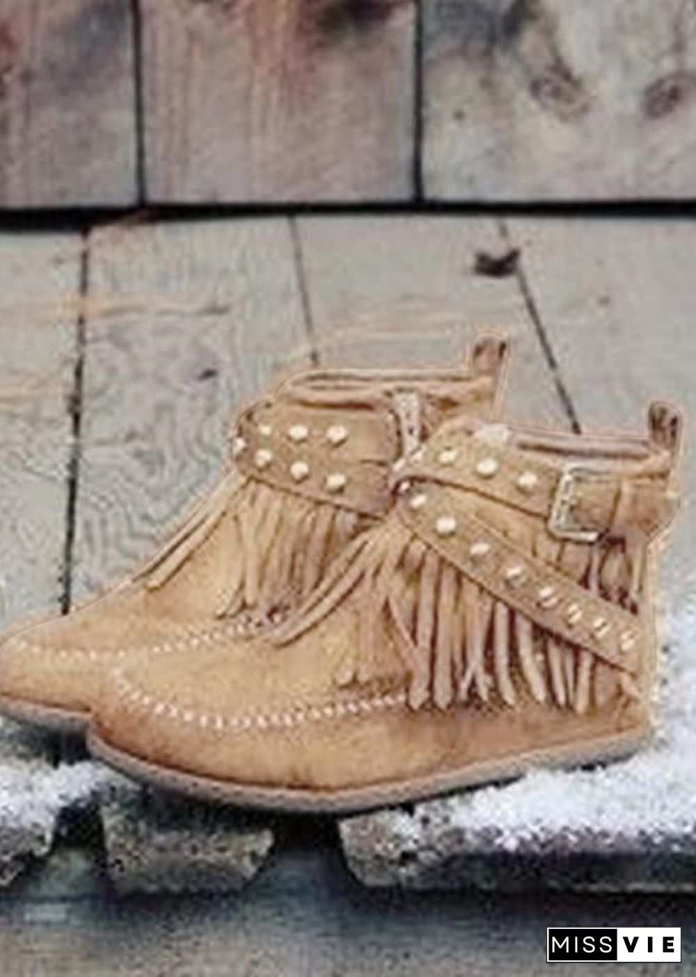 Boho Suede Boots