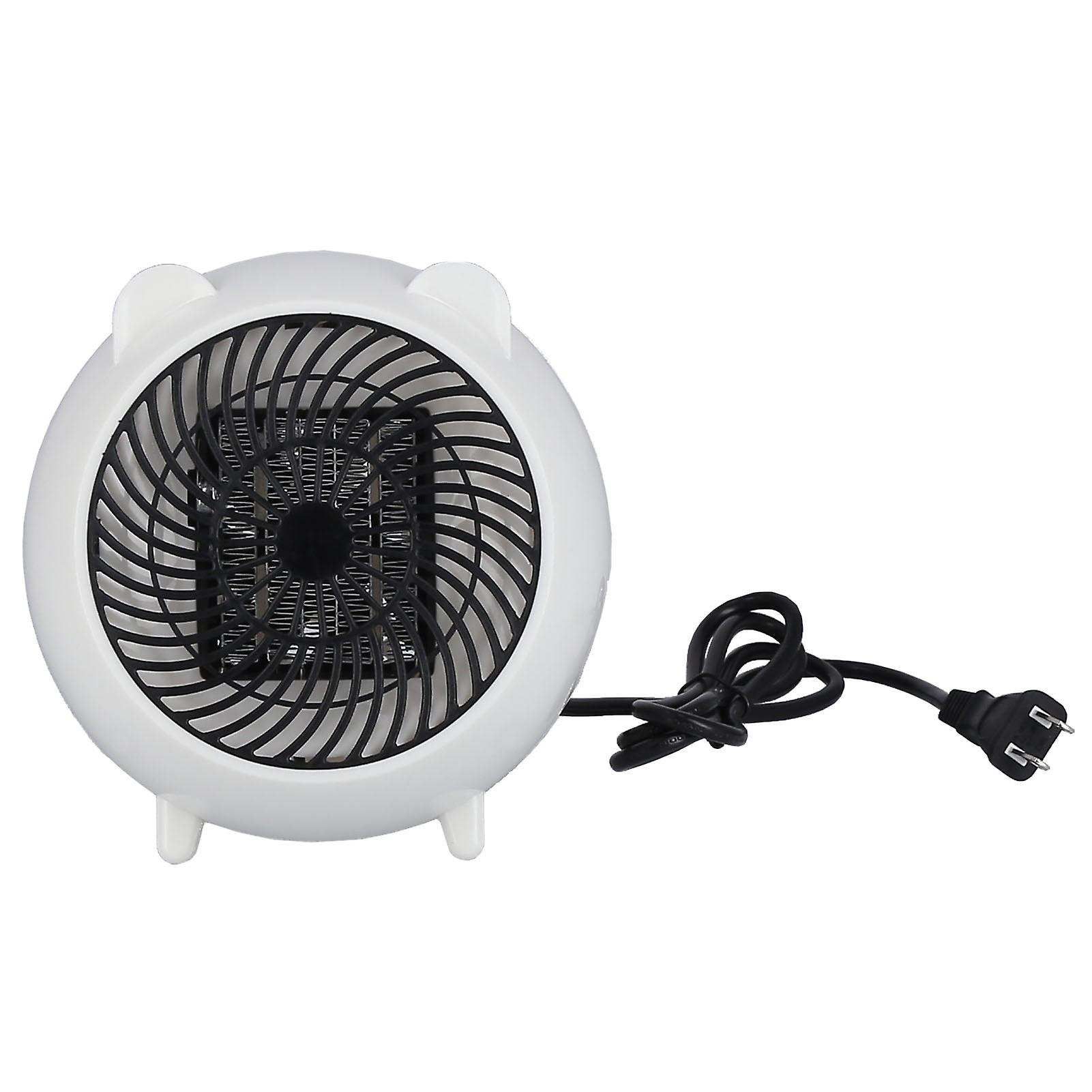 500w Cute Mini Electric Heater Cartoon Household Desktop Fan Heater For Home Bedroom Us Plug 110v