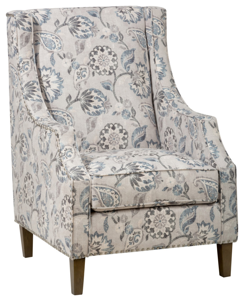 Westbrook Accent Chair  Slate   Transitional   Armchairs And Accent Chairs   by Kolibri Decor  Houzz