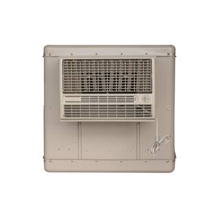 Champion Cooler 3300 CFM 2-Speed Window Evaporative Cooler for 900 sq. ft. (with Motor and Remote Control) RWC35