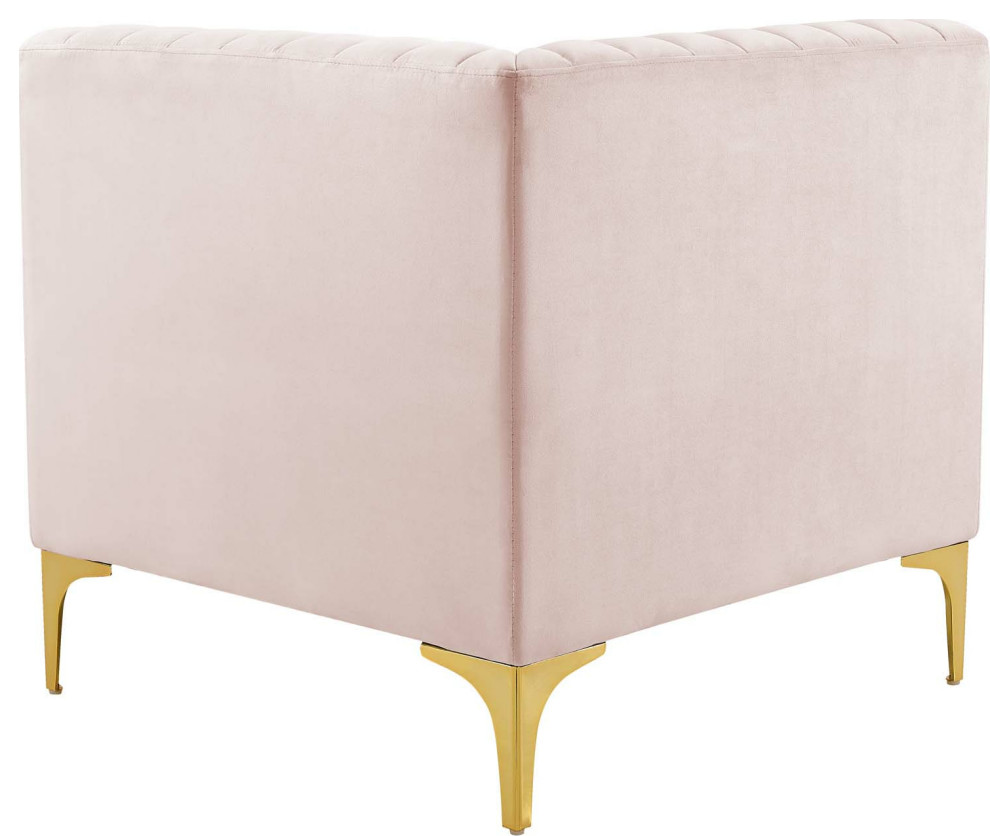 Swan Channel Loveseat   Midcentury   Loveseats   by HedgeApple  Houzz